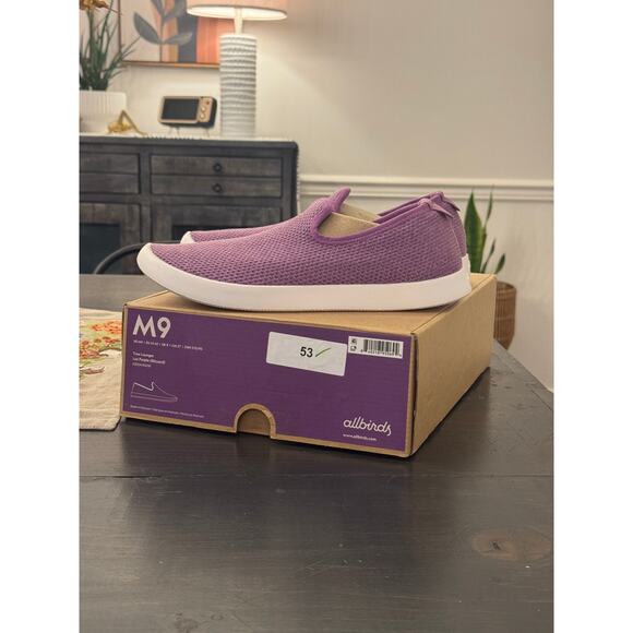Allbirds Tree Lounger Lux Purple Men’s Slip On Sneaker Size 9 New! - Picture 1 of 6